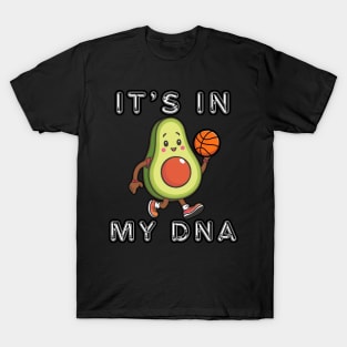 Basketball DNA Funny T-Shirt